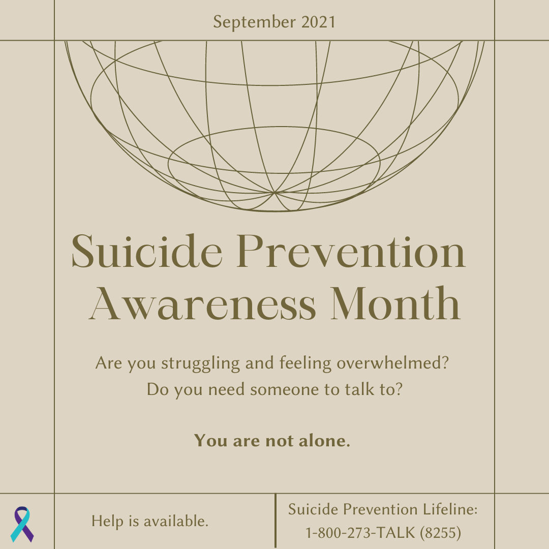 Suicide Prevention Awareness Month